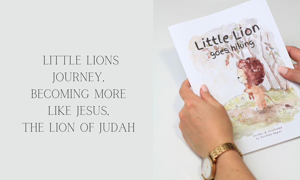 Little Lion Goes Hiking - Book for Children
